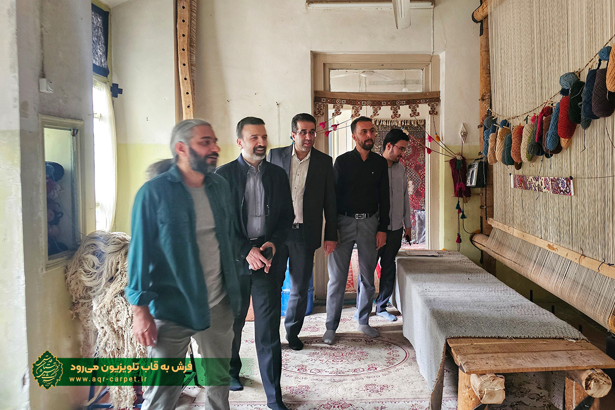 فرش به قاب تلویزیون می‌رود