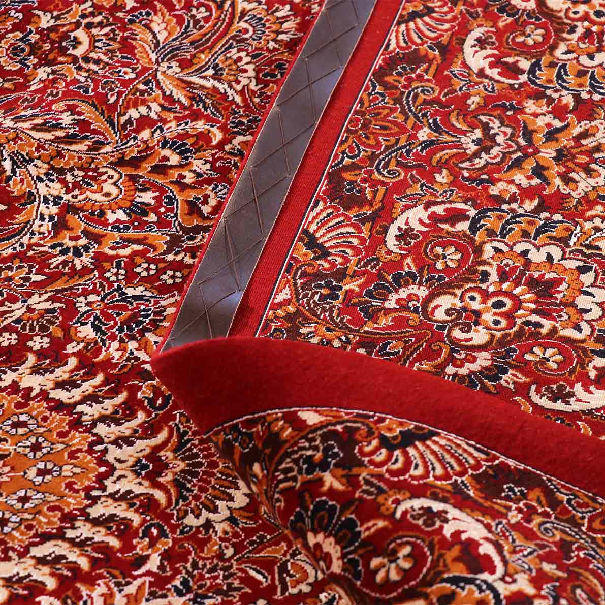 فرش دستباف نو چله ابریشم اندازه 3×2 متر