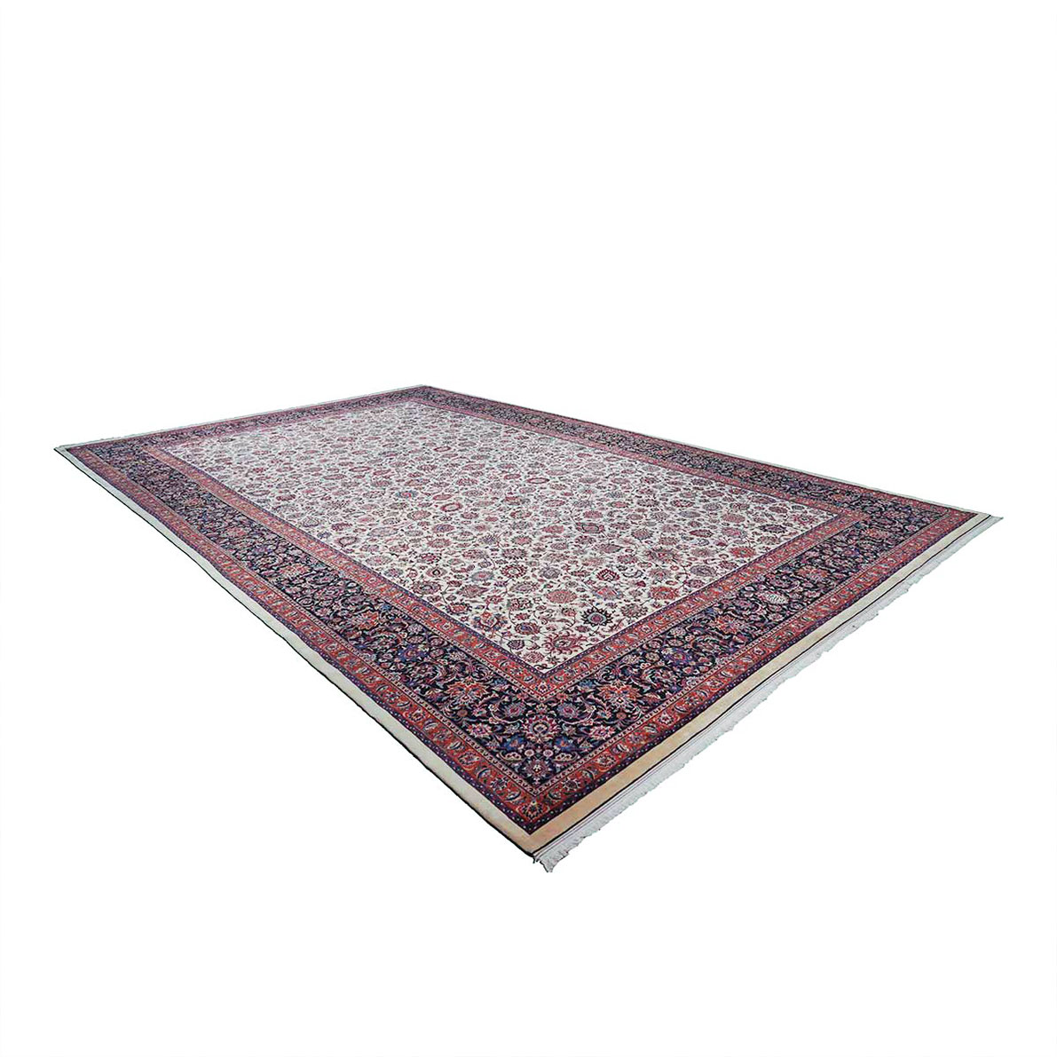 فرش دستباف متبرک چله پنبه اندازه 8×5 متر