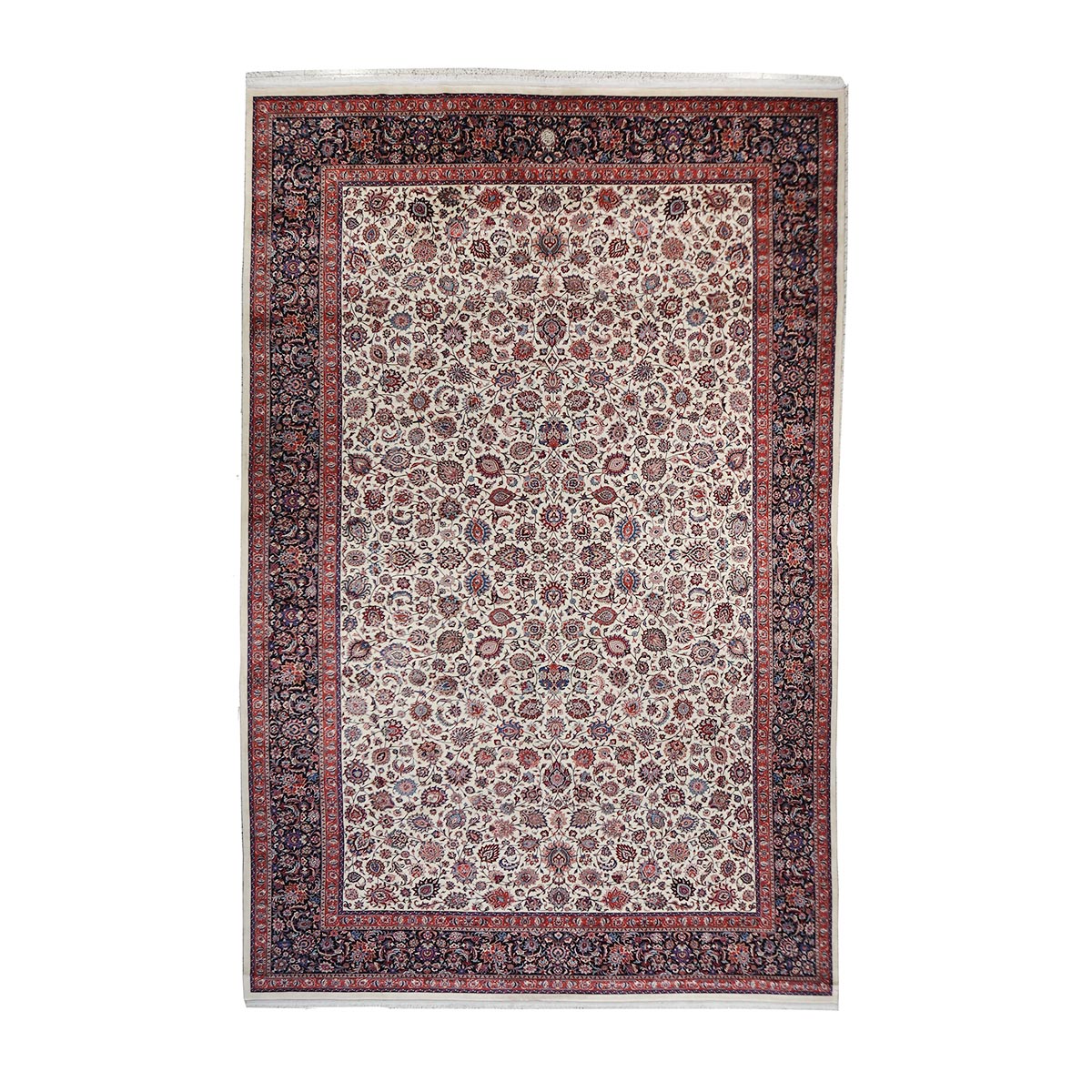 فرش دستباف متبرک چله پنبه اندازه 8×5 متر